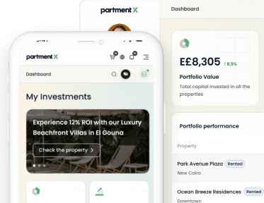 Fractional real estate investment platform showing premium property portfolio