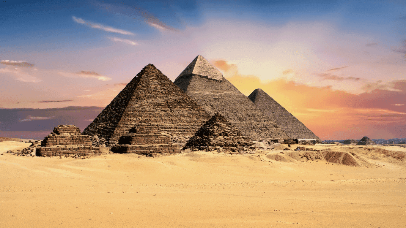 Pyramids of Giza & Sphinx